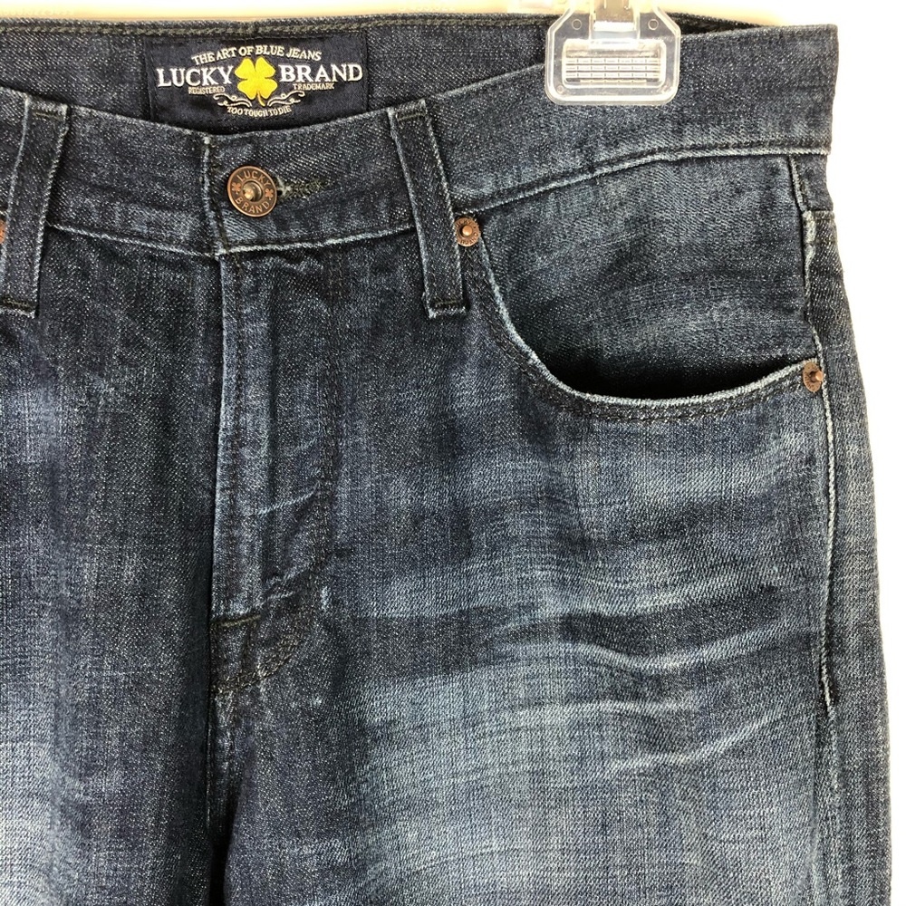 Lucky Brand Men’s Blue Jeans Authentic Skinny Size 31 x 32
